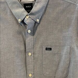 RVCA Men's Gray Shirt